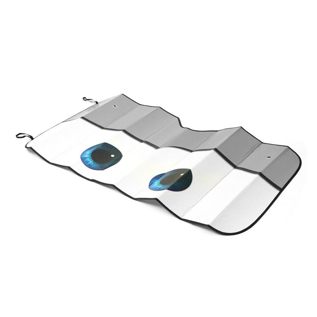 Gray car SUV sun visor, car eye, windshield heat shading, solar protection - n