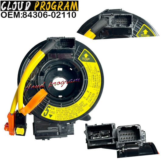 Spiral Cable Clock Spring 84306-02110 for Pontiac Vibe 2004-2008 4Cyl 1.8L v