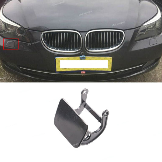 Unpainted Right Headlight Washer Nozzle Cover 51117060586 Fits for BMW E60 E61 525i Q