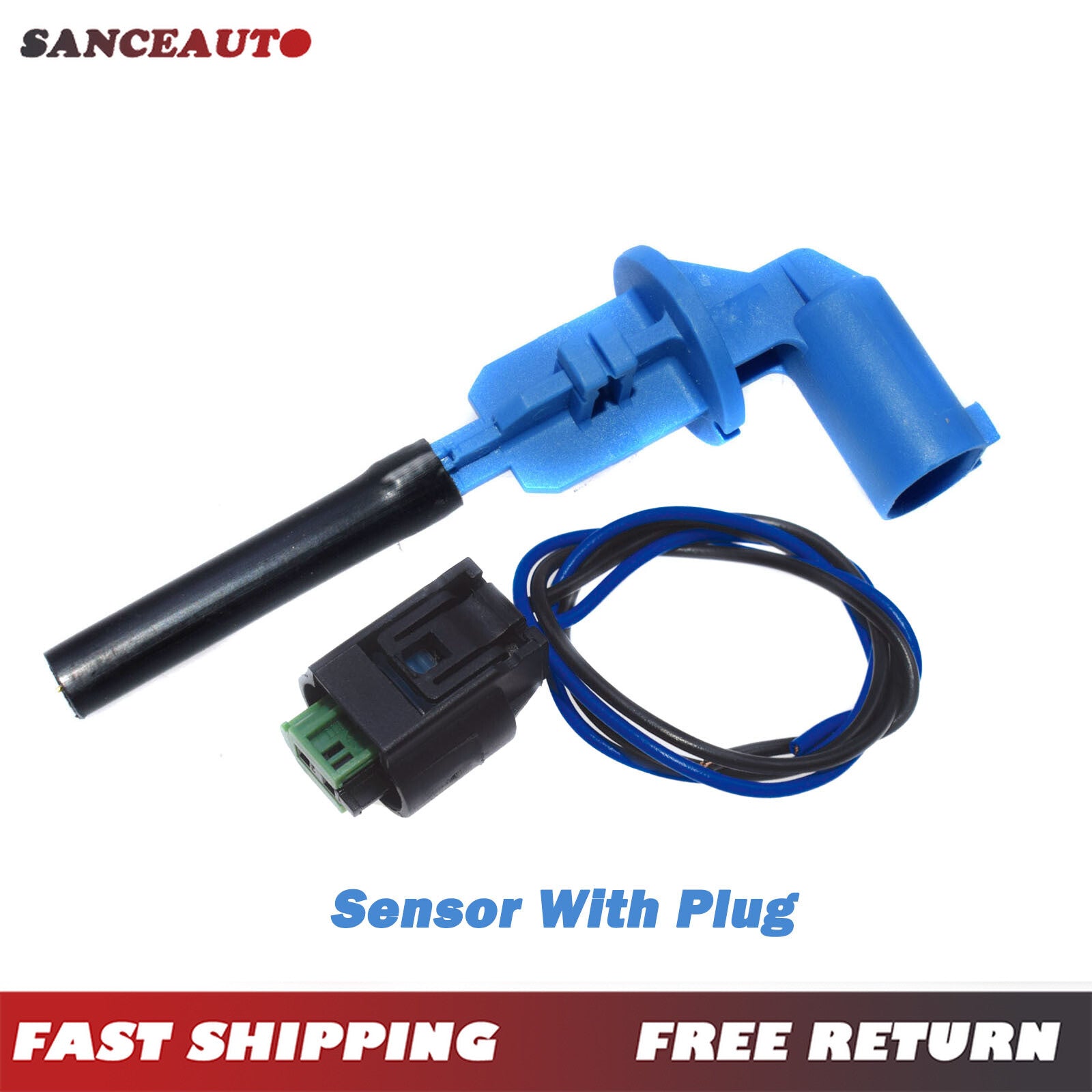 Brand new coolant level sensor with connector for E46, E53, X5, E60, E65, E90, X5. (Contact number: 17137553919) n