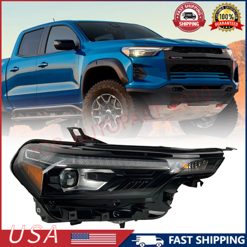 87818229 LED Headlight Assembly For 2023-2025 for Chevrolet Colorado Right Passenger