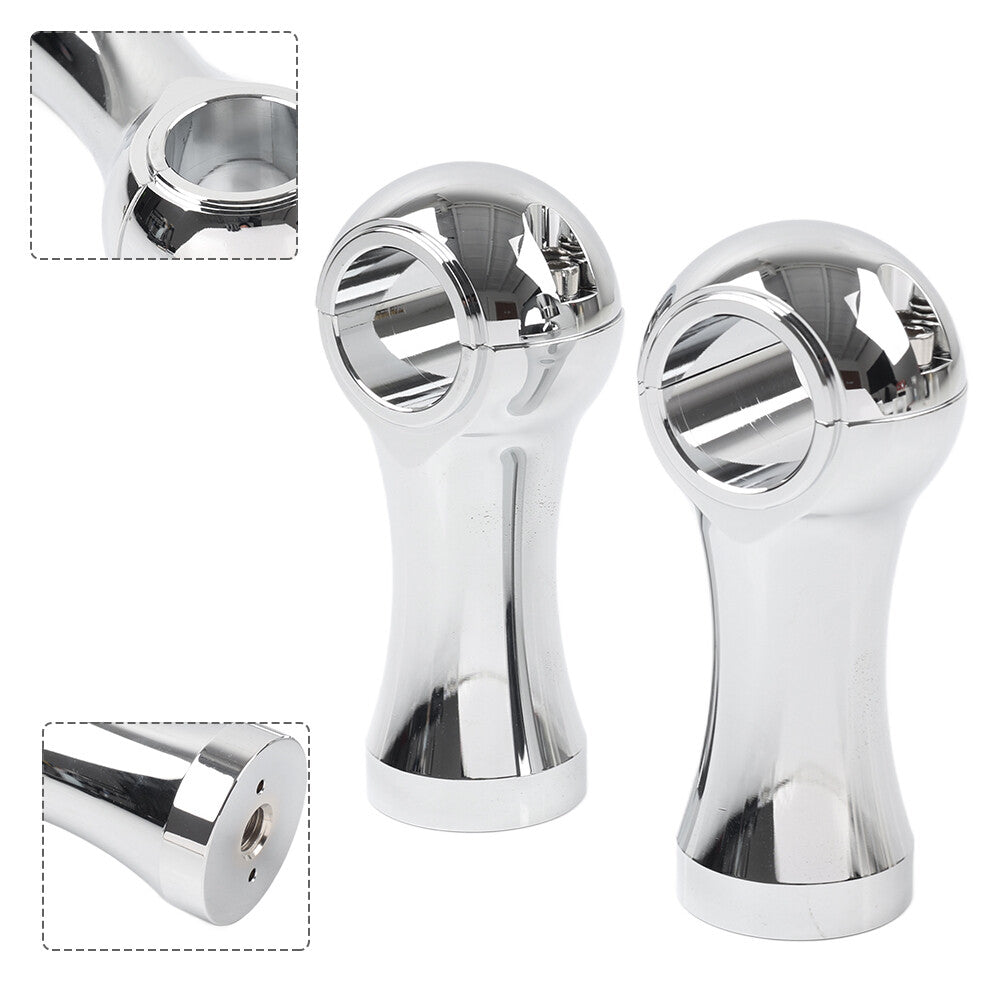 1-1/4'' Handlebar Riser Clamp Mount Kit 4inch for Harley Dyna Softail Q