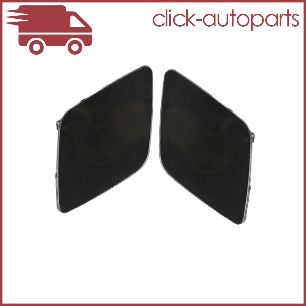 2Pcs Front Bumper Washer Nozzle Cover Unpainted LH + RH for 2010-16 for Cadillac SRX Q