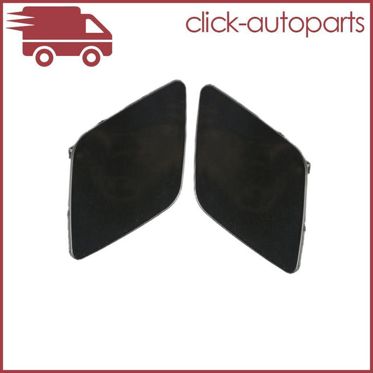 2Pcs Front Bumper Washer Nozzle Cover Unpainted LH + RH for 2010-16 for Cadillac SRX Q