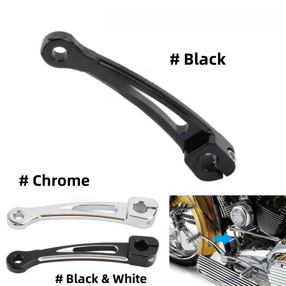Inner Shift gear lever for Harley Touring Softail Road King, Black - n