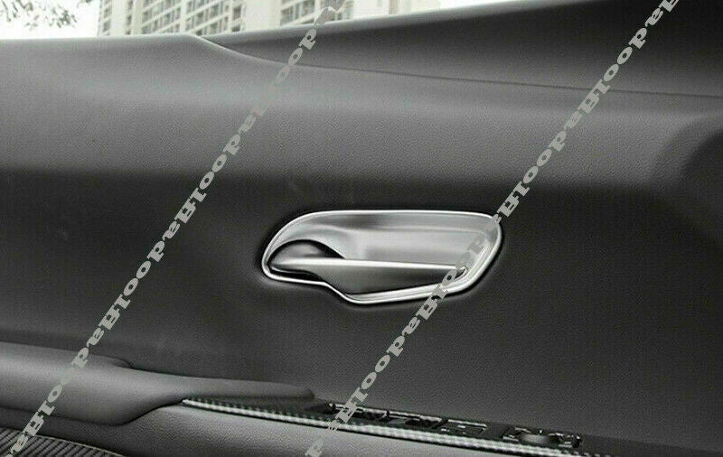 for Lexus UX 200 250h 2019-2022 Silver Inner Door Handle Bowl Frame Cover Trim