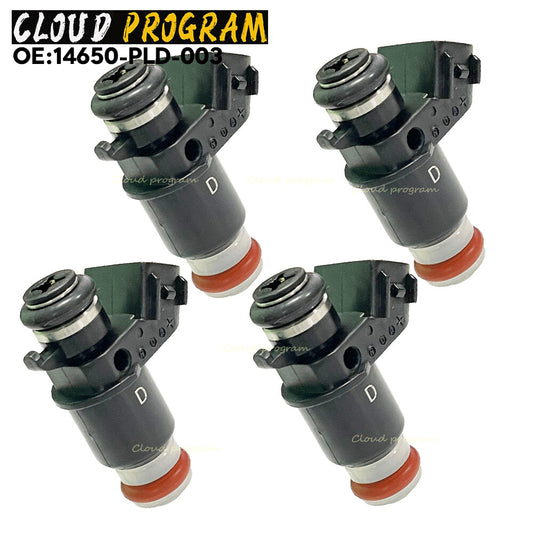 16450-PLD-003 4PC Fuel Injectors For 01-05 for Honda for Civic EX 1.7L D17A2 D17A6 v