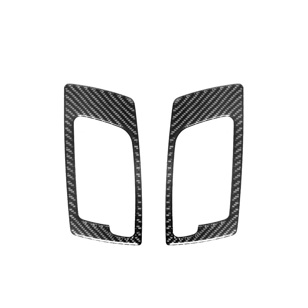 Carbon Fiber Interior Rear Door Handle Trim Cover for Cadillac CTS 2003-2007
