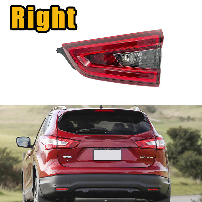 Right Inner Led Rear Tail Light Brake Fog Lamp for Nissan Qashqai 2019 2020