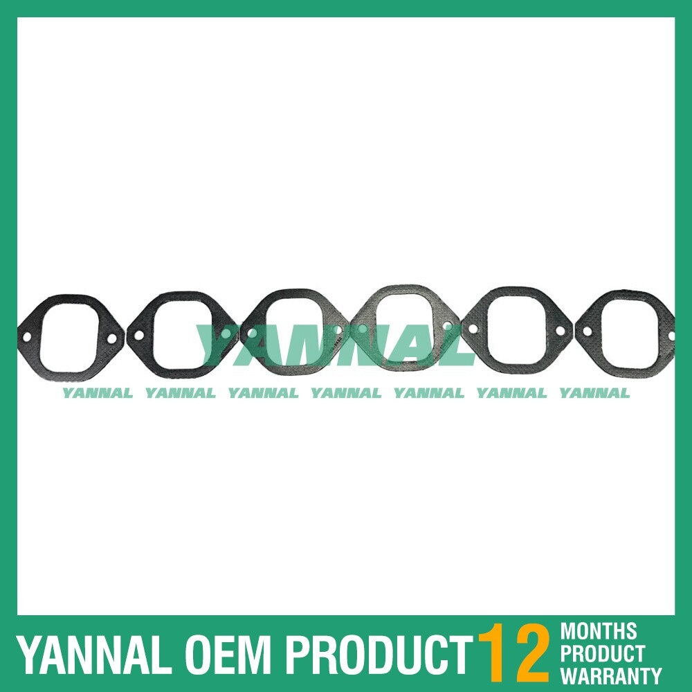 3412 1299452 X6 gasket exhaust manifold suitable for CAT 3406B 3406C