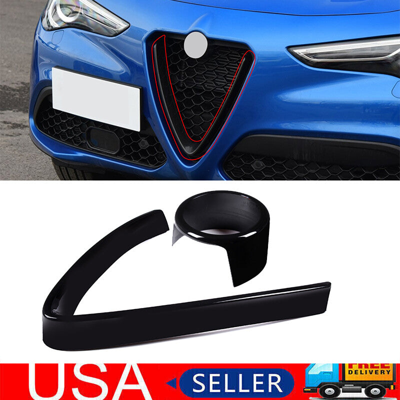 Orange Front Bumper Corner Trim Protectors Side Panels for Maverick 2022 - 2024 US- v