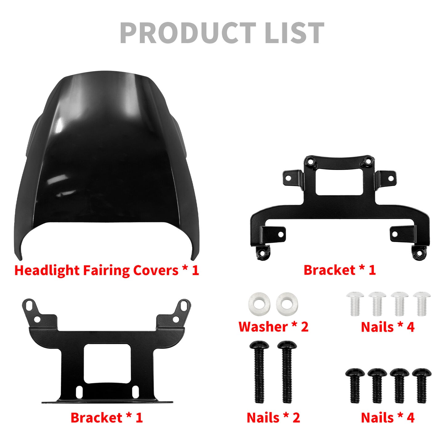 Front Headlight Fairing Cowl Cover Fits for Harley Sportster S 1250 RH1250 21-22