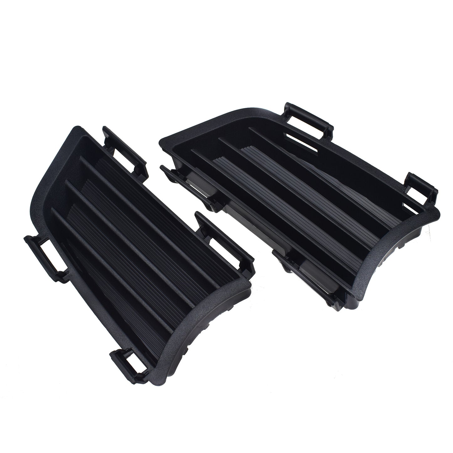 A pair of bumper lower fog lamp cover outer grille kit front LH right grip for Pontiac Vibe- v