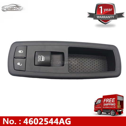 Passenger-side power window control switch applicable to 2008-2015 for Chrysler Town Country models.