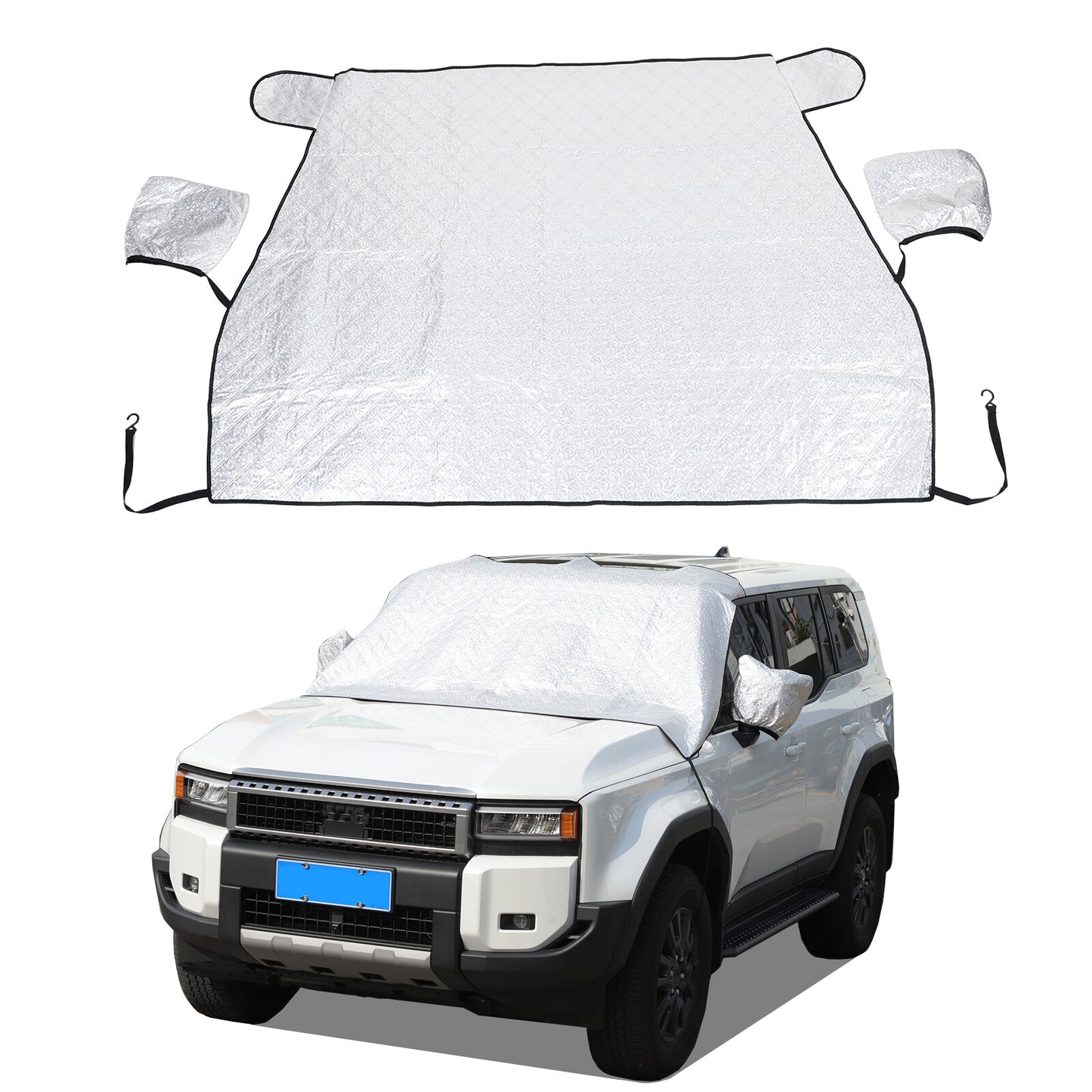 Front window snow/ice shading for 2024+ Prado for Land Cruiser - n