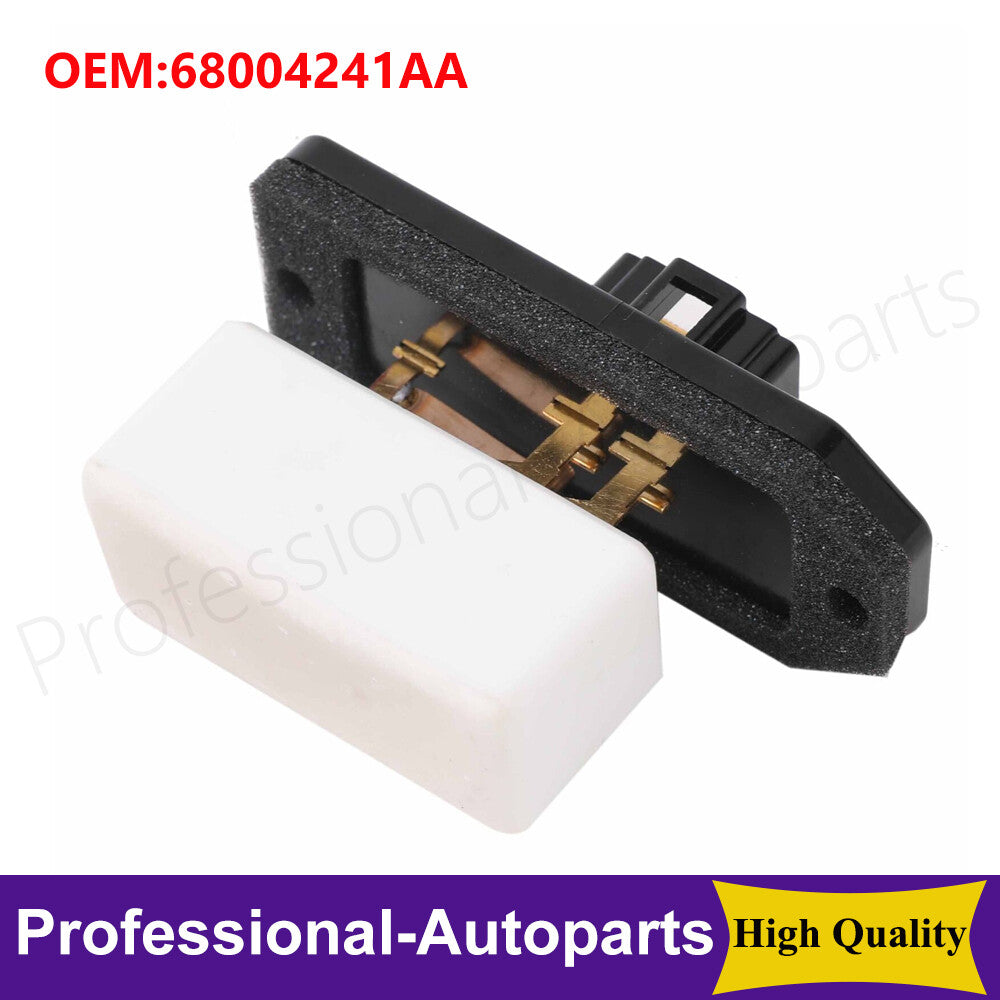 68004241AA HVAC Heater Blower Motor Fan Resistor for Dodge for Ram 1500 2500 3500 Q