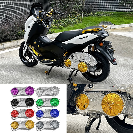 for Yamaha NMAX N-MAX 2022-2025 CNC Motorcycle Transmission Gearbox Case Cover Q