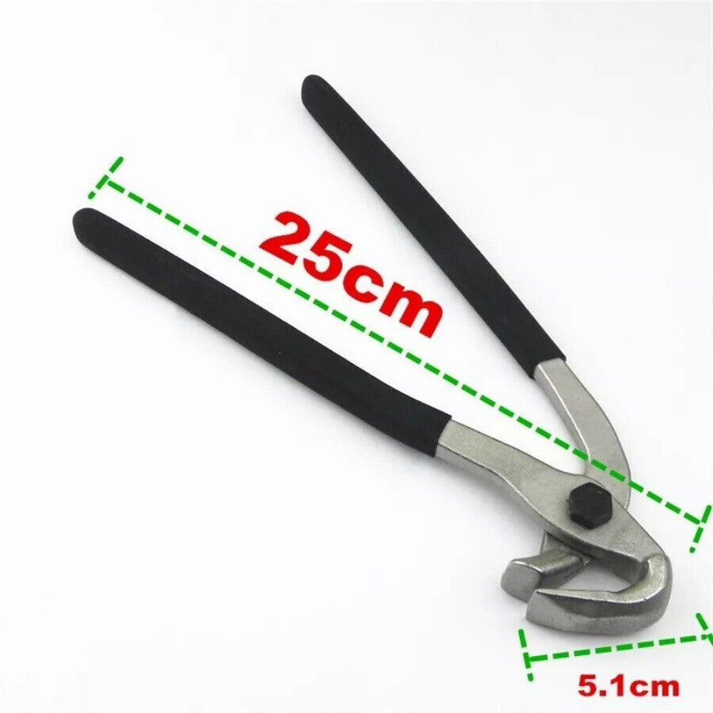 Angled Head Car Fender Panel Leaf Edge Plier Tool Dent Paint Crimper Tools New n