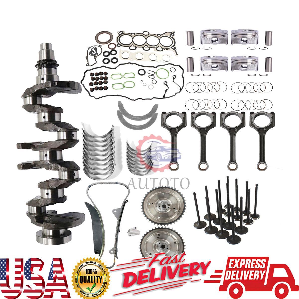 G4NC Engine Overhaul Rebuild Kit Crankshaft Bearing Set Valve Kit for Hyundai