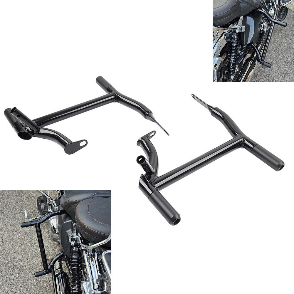 Saddlebag Guard Rails Crash Bars for Harley Road Street Glide FLHX 14-2024 23