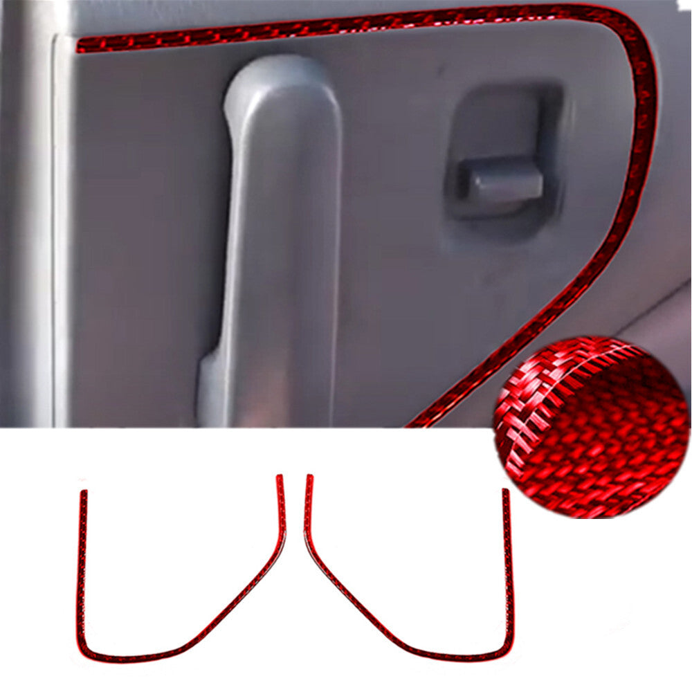 2Pcs Carbon Fiber Front Side Air Outlet Cover Trim for Honda CRV CR-V 2012-2014 v