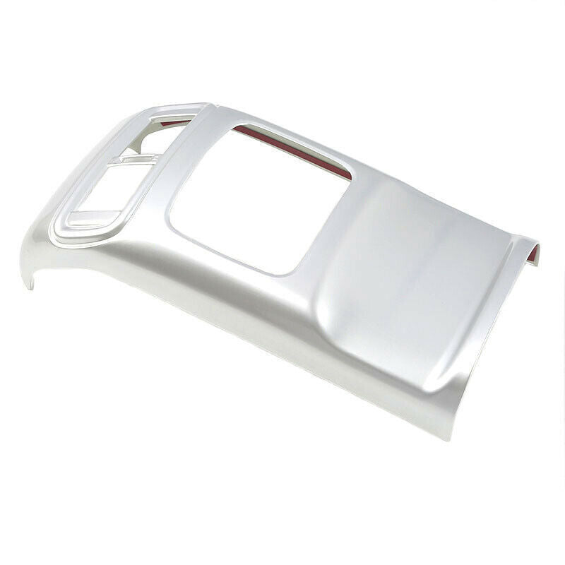 Rear Air Outlet Anti-Kick Panel Trim for Honda CRV CR-V 2017-2022 Matte Silver