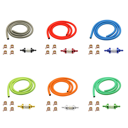 6mm Gas Fuel Filter Cleaner Gasoline Hose Cable Suitable for Off-Road Bikes and Quad Scooters Q