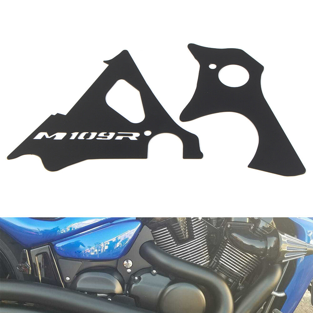 Engine Side Covers Frame Fillers Keyhole for Suzuki BOULEVARD M109R/INTRUDER