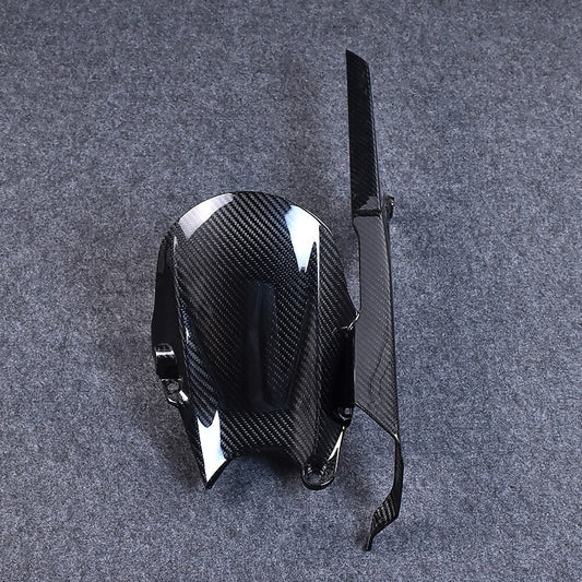 100% Real Carbon Fiber For 2021-2025 MT-09 MT09 Rear Hugger Fender Mudguard Q