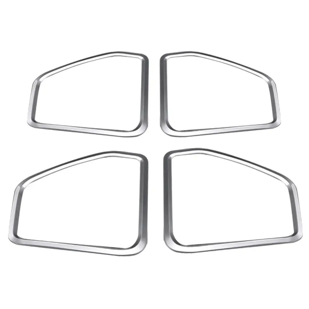 4-piece set of door speaker horn ring frame cover trim for Macan 2014-2019 cars - n