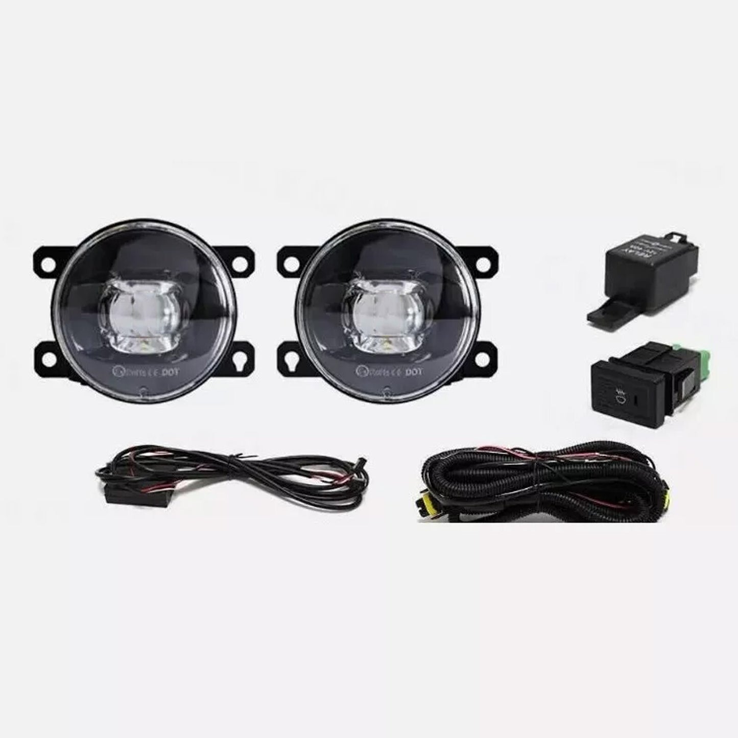 new pair of 2022-2024 for Honda for Civic DRL LED daytime running lights and fog lights kit.