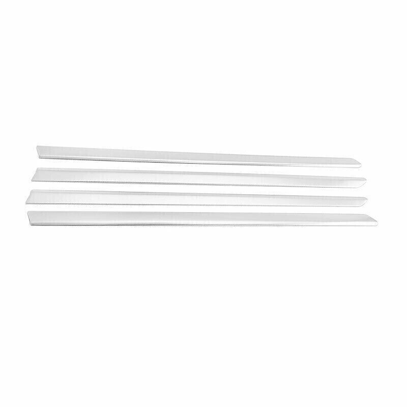 Inner Door Panel Cover Trim 4PCS for Nissan Altima Teana 2019-2022 Silver Steel