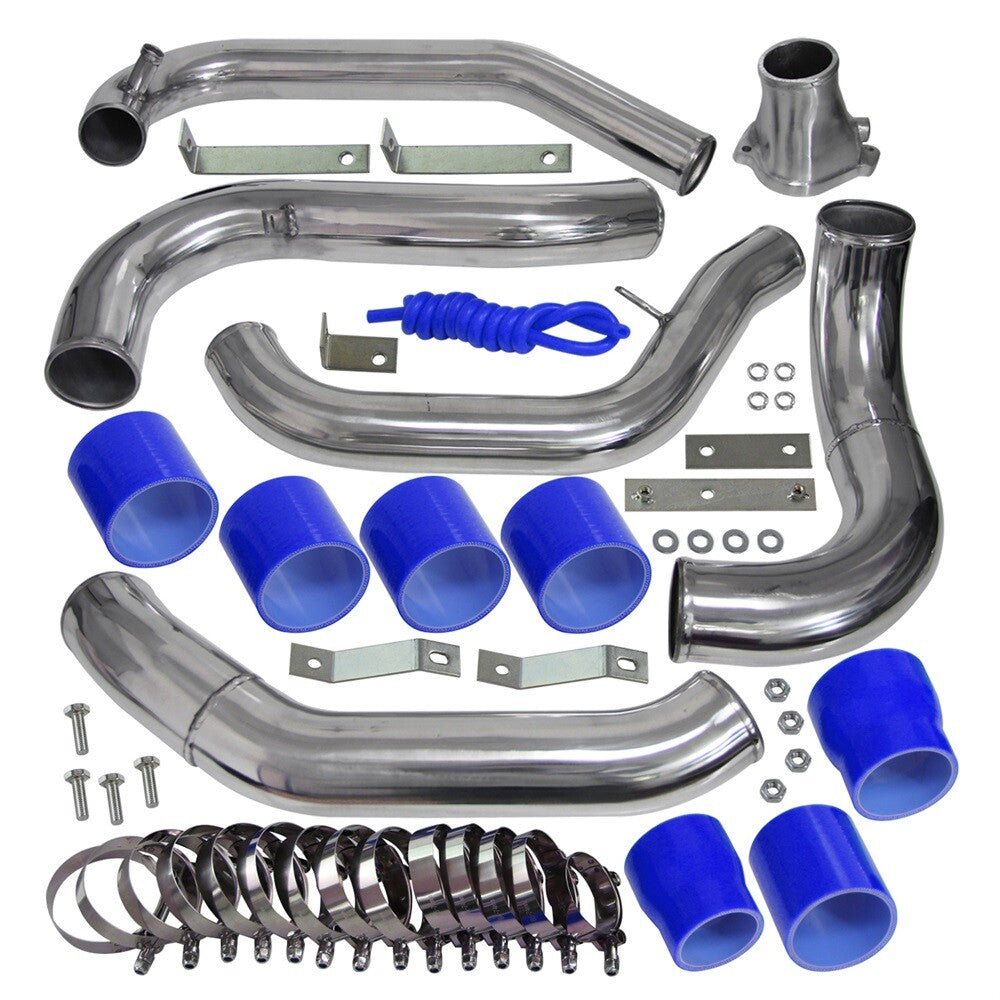 Front Mount Intercooler Pipe Piping Kit for Mazda RX7 RX-7 FC FC3S 13B 86-91 BL