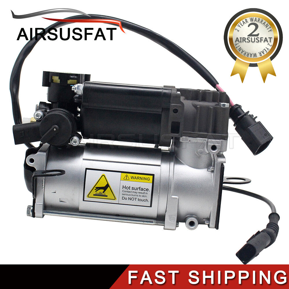 Air Suspension Compressor Pump W/ Sensor for Audi A6 C5 4B Allroad 1997-2005