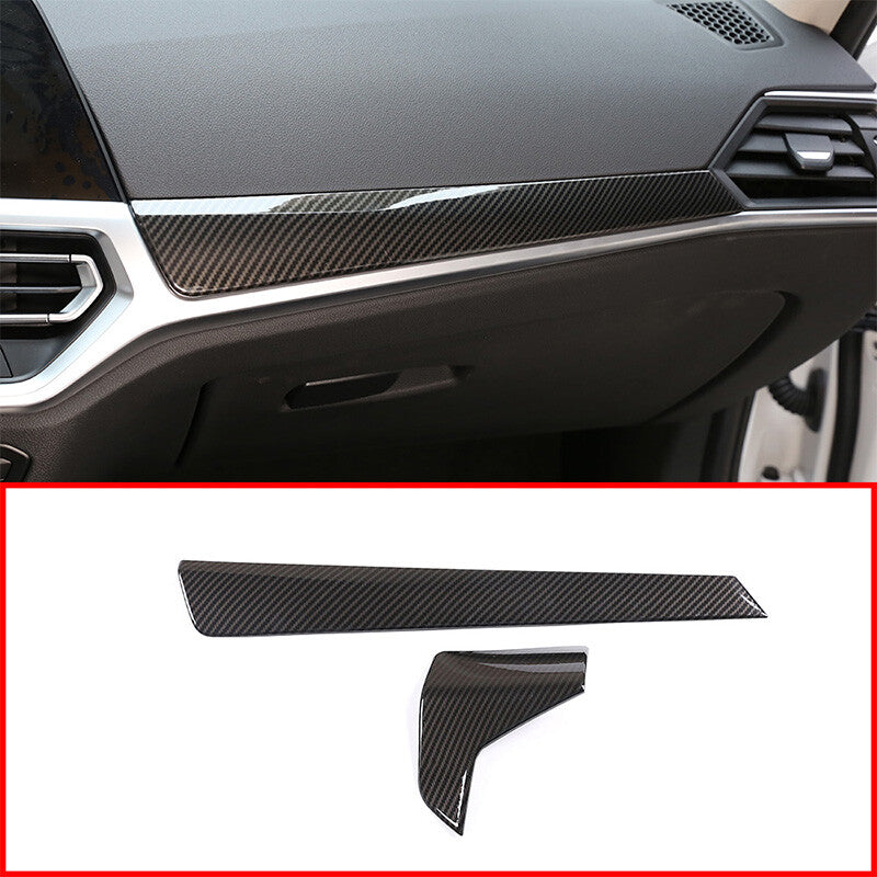 Carbon fiber interior passenger ventilation frame decoration suitable for Tandra 2007-2013- v