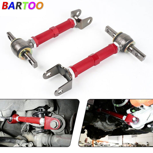 for Acura RSX 02-06 for Honda for Civic 01-05 Red Rear Control Camber Arm Adjustable
