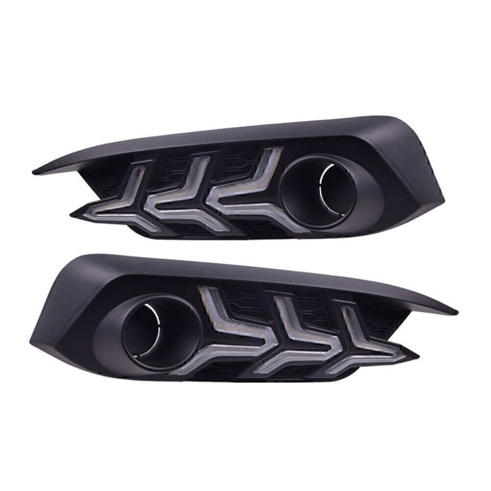 LED Daytime Running Light DRL Fog Lamp With Turn Signal For 2016-18 for Honda for Civic