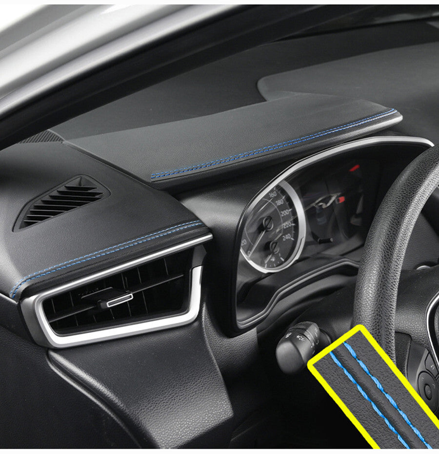 Car Interior Molding Strip Door Dashboard Edge Trim Decor PU Leather Accessories