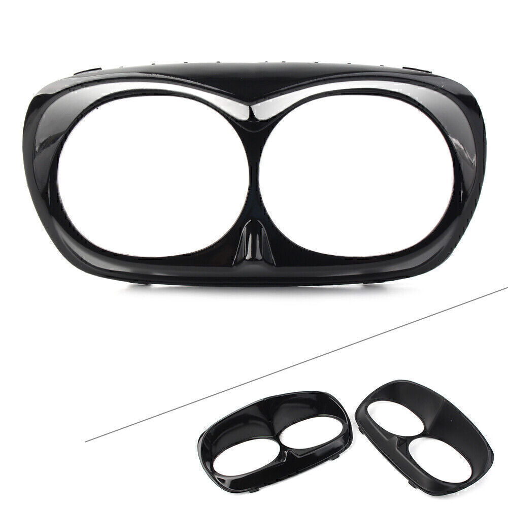 For 98-13 for Harley Road Glide FLTR FLTRX FLTRU Scowl Headlight Bezel Fairing Trim