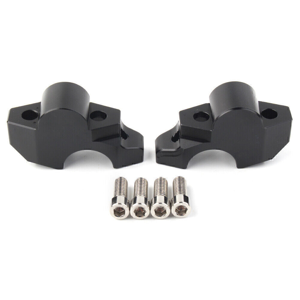 Motorcycle Handle Clamp Handlebar Riser Bar Fit for Honda XADV-750 2017-2019 Black Q