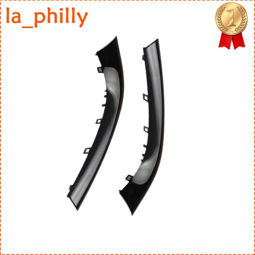 2Pcs Front LH  RH Bumper Molding Trim Black for XF 2012 2013-2015