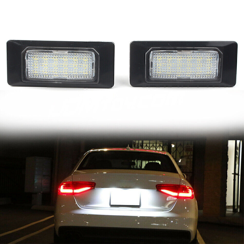 18-SMD LED License Plate Light Lamp Error Free Fit for AUDI for A4 for A5 S5 Q5