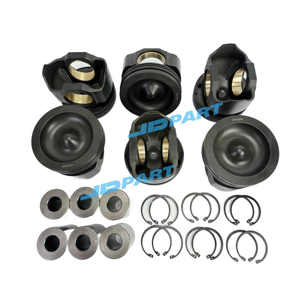 Piston kit 235-8098 319-6715, compatible with Caterpillar C18, hot-selling parts.