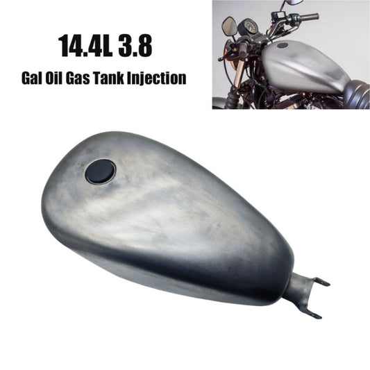 3.3-Gallon EFI Steel Gas Tank for Motorcycles, Fits for Harley Sportster XL 07-23- n