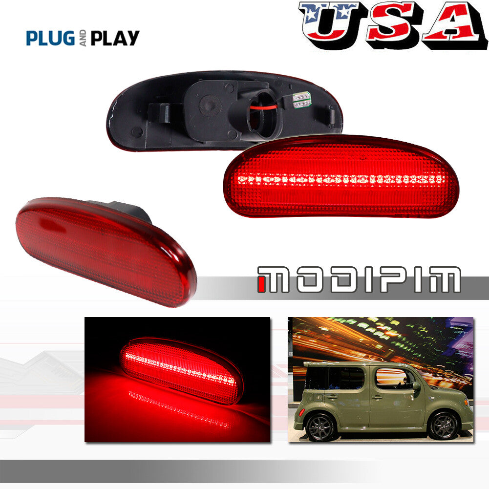 Red lens Reear Fender side marker light suitable for 2009-2014 for CUBE # 26190-1FCOA- v