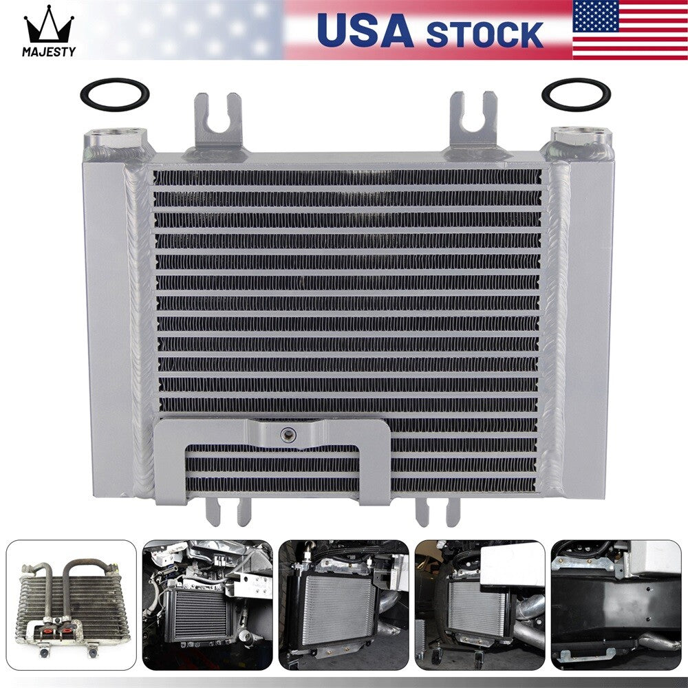 Upgrade Aluminum Oil Cooler Drop-in Fitment for 2009-2019 for Nissan R35 GT-R Silver