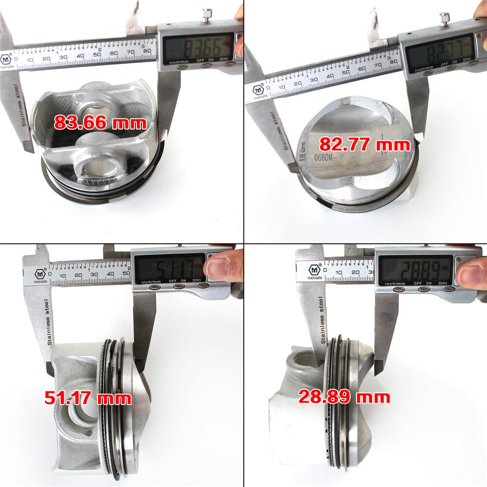 3.0T CGEA piston assembly and piston rings suitable for Touareg, for Audi A6, Q7 06E107066DM-