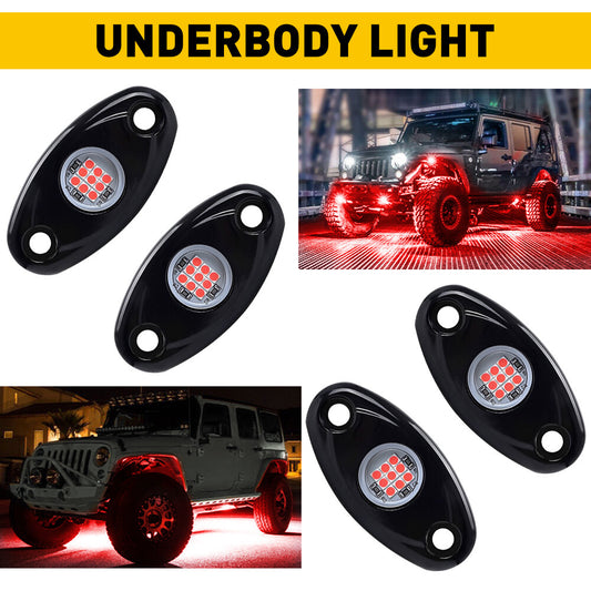 4Pod Rock LED Dolomite bottoms bottoms all red green stone red stone red stone SUV- v