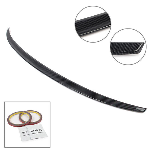 Carbon Fiber Car Tail Wing Rear Trunk Spoiler Trim For 2014-2019 2018 17 for Audi A3 Q