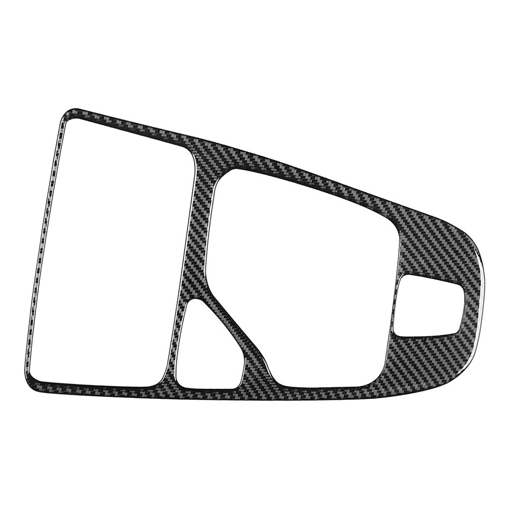 Carbon Fiber Gear Shift Panel Cover Trim for Jeep Cherokee 2014-2018 14 Q
